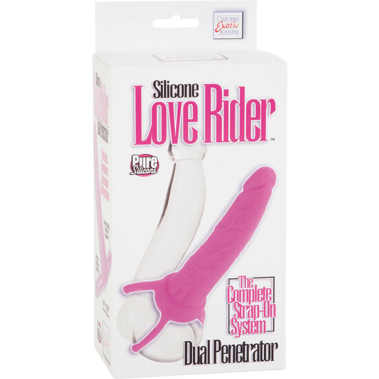 CalExotics Dual Penetrator Pink - Strap-on de Silicona