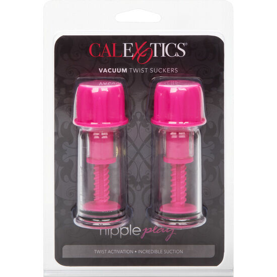 CalExotics Vacuum Twist - Succionadores de Pezones Ajustables (Pack 2)