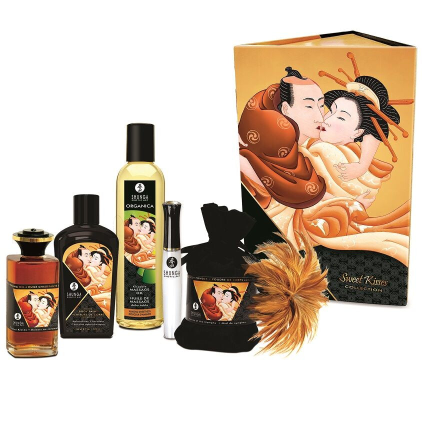 Shunga Sweet Kisses Collection Kit - Set de Masaje