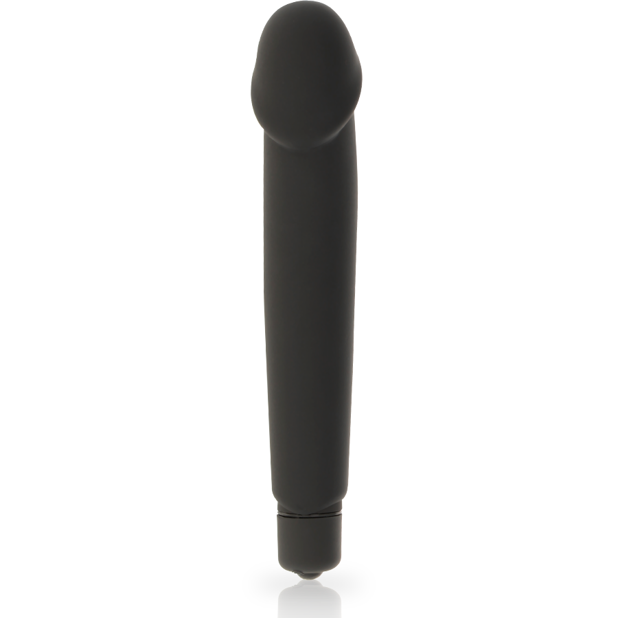 Dolce Vita Realistic Vibrador de Silicona Negro