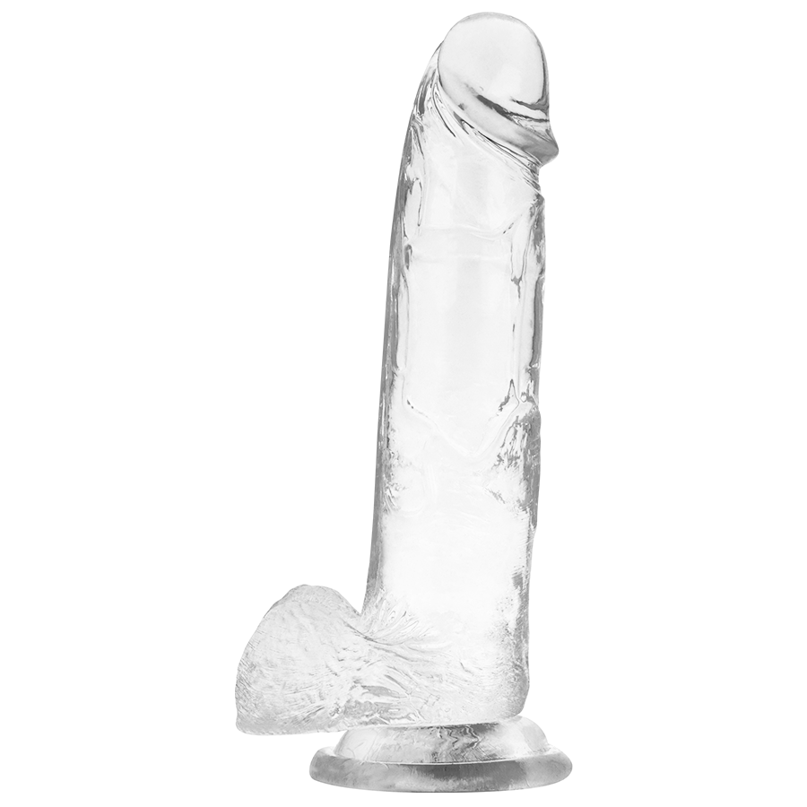 X Ray Clear Cock With Balls 22 cm - Dildo Transparente