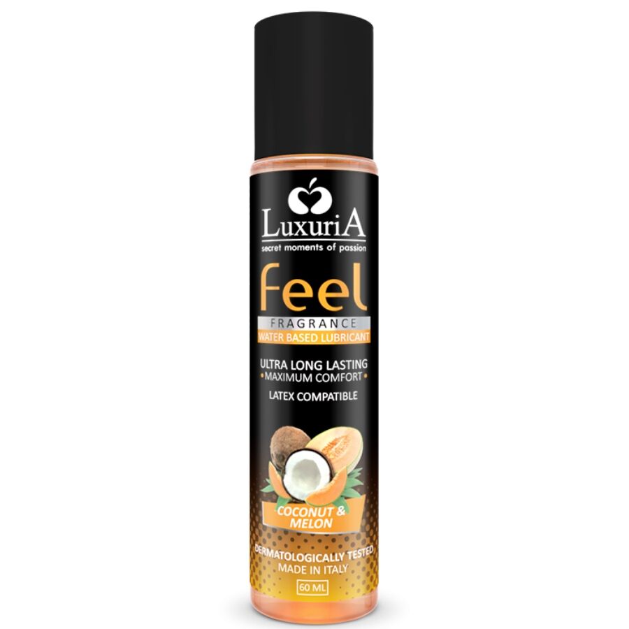 Intimateline Luxuria Feel Lubricante Base Agua Coco y Melón 60 ml
