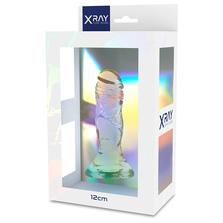 X Ray Clear Cock 12 cm - Dildo Transparente