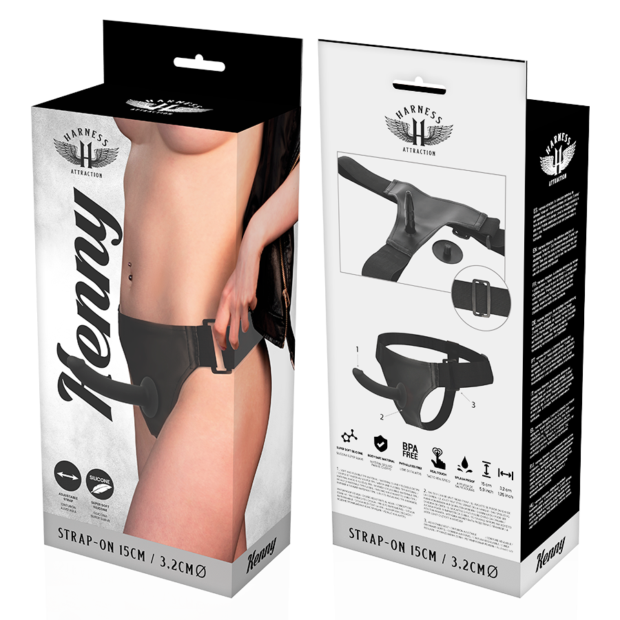 Harness Attraction Silicone Kenny 15 cm