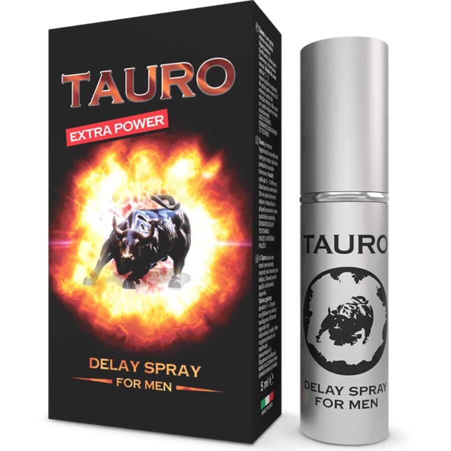 TAURO Extra Power Delay Spray for Men 5 ml