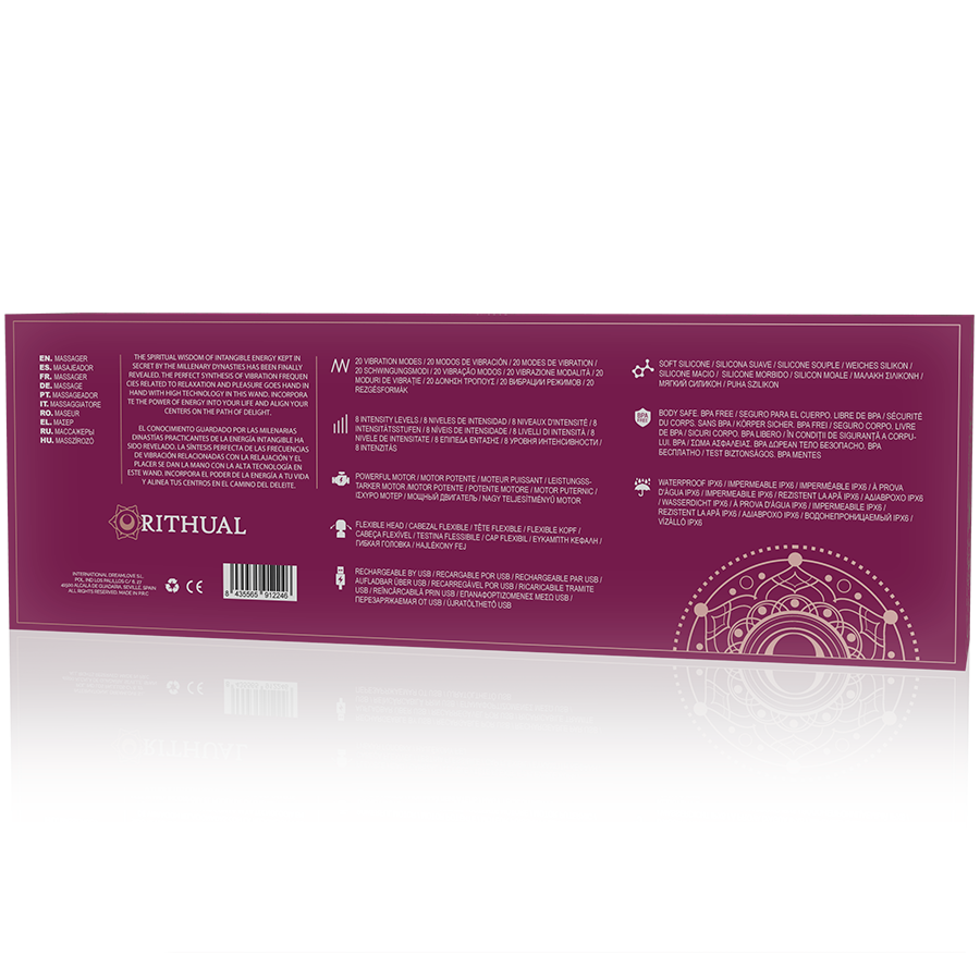 Rithual Akasha Wand 2.0 Recargable - Orquídea