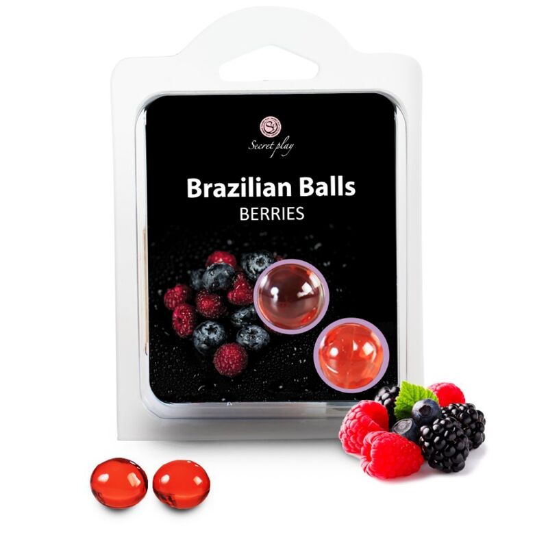 Secretplay Brazilian Balls Berries - Pack de 2 Bolas