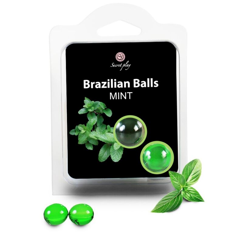 Secretplay Brazilian Balls Mint - Pack de 2 Bolas