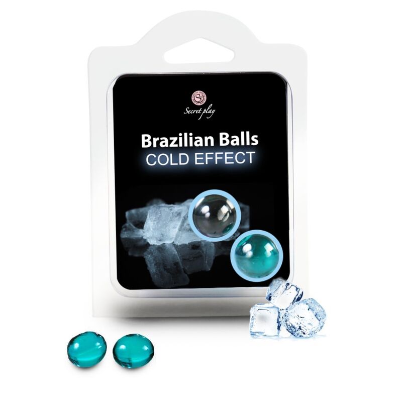 Secretplay Brazilian Balls Cold Effect - Pack 2 Unidades