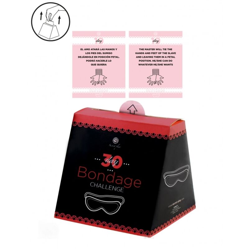 Secretplay Challenge 30 Days of Bondage - Juego de Pareja