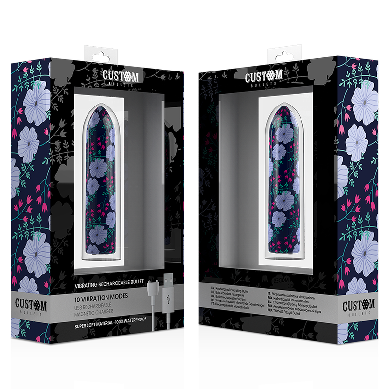 Custom Bullets Spring Magnetic Bullet - 10 Intensidades