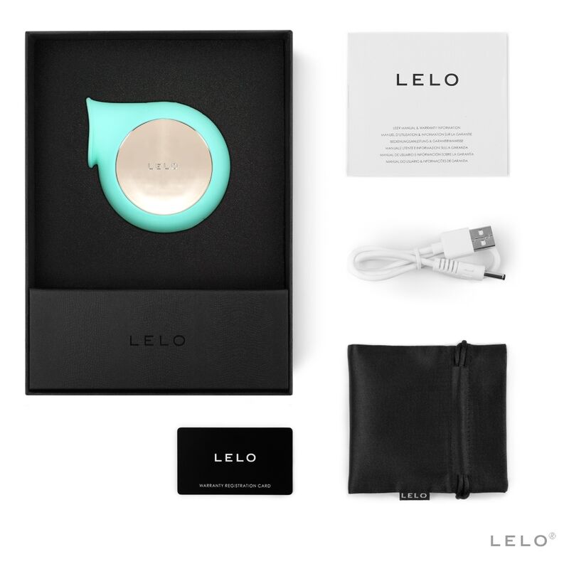 LELO Sila Aqua Green - Estimulador de Clítoris con Tecnología Wave