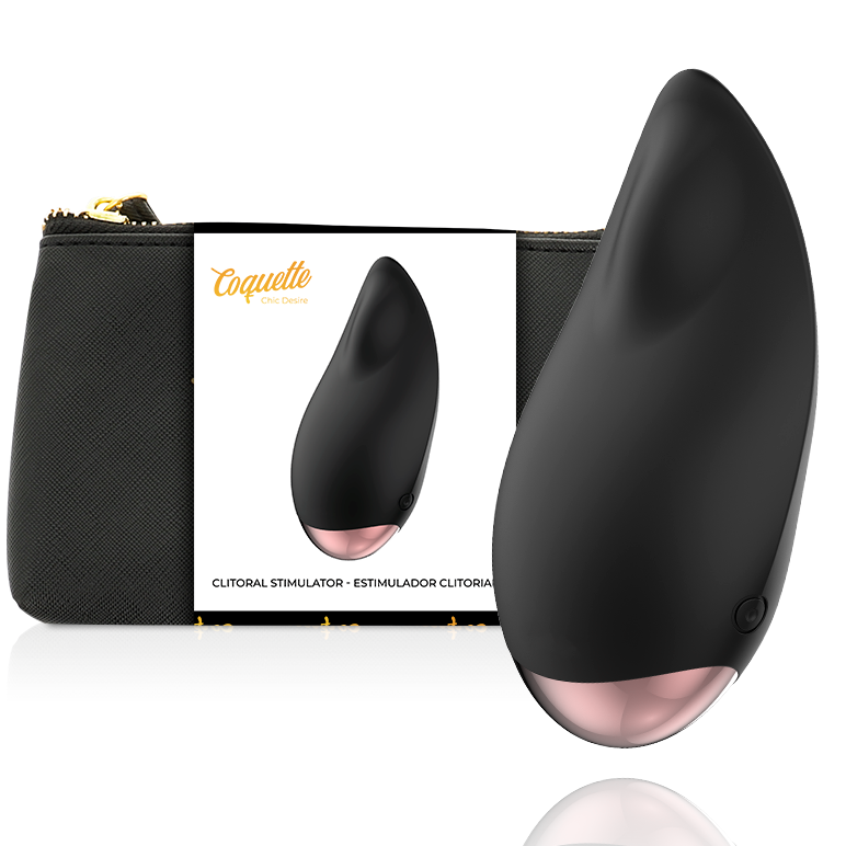 Coquette Chic Desire - Estimulador de Clítoris Negro y Oro