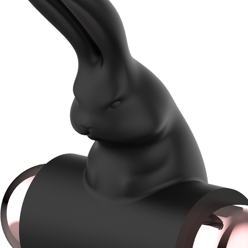 Coquette Chic Desire - Anillo Vibrador Negro y Oro