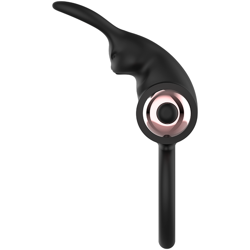 Coquette Chic Desire - Anillo Vibrador Negro y Oro