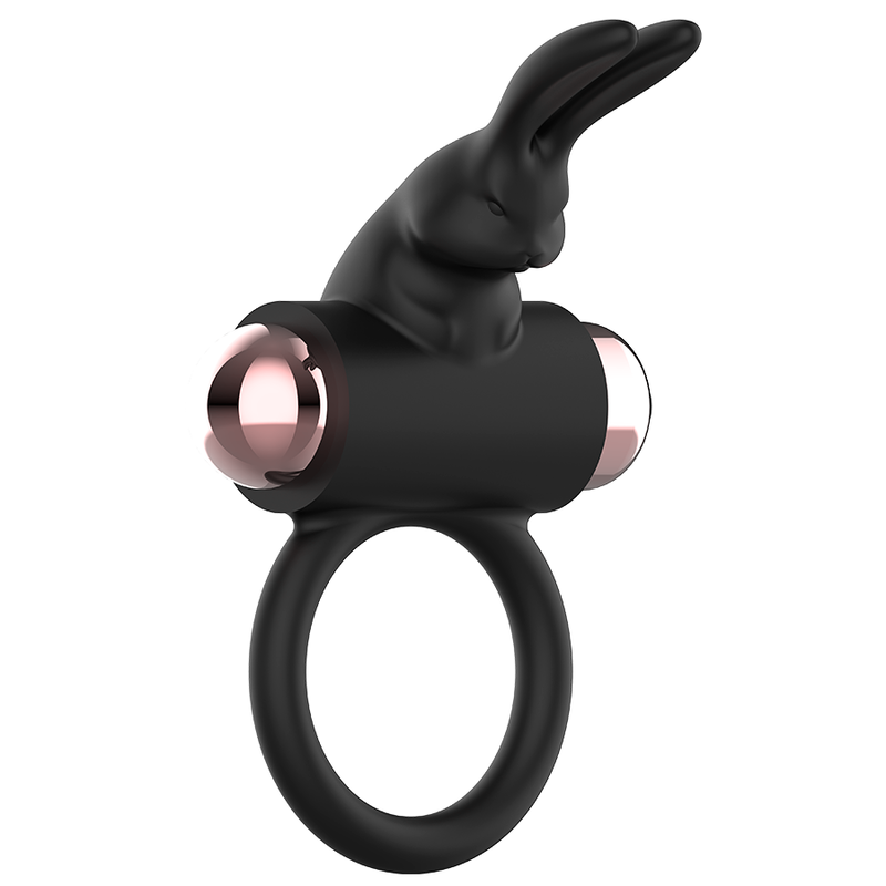 Coquette Chic Desire - Anillo Vibrador Negro y Oro