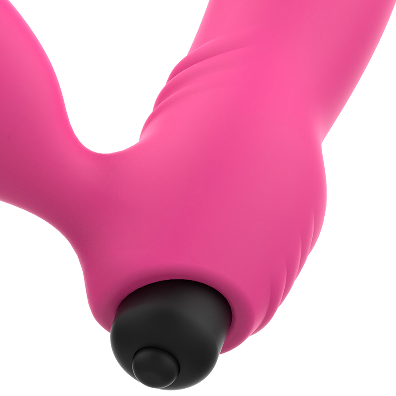 Ohmama Bix Double Stimulation Vibrator - Edición Navidad Rosa