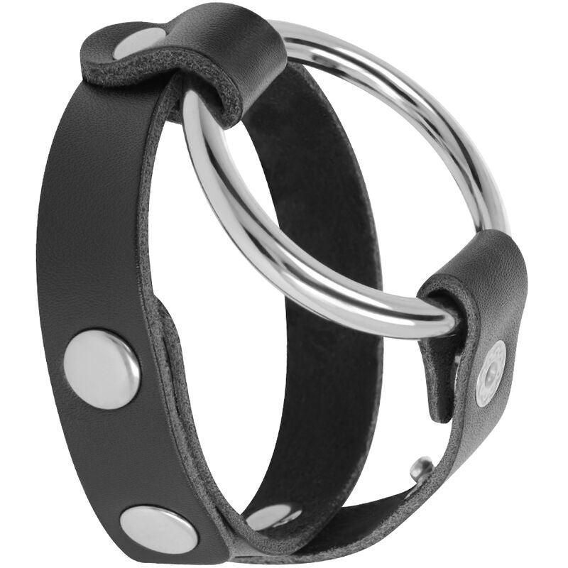 Darkness Cock and Testicle Ring - Anillo BDSM