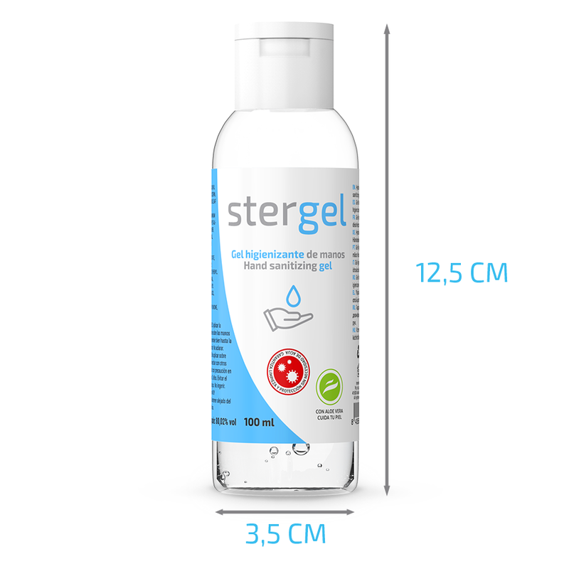 Gel Desinfectante de Manos Stergel Aloe Vera 100ml