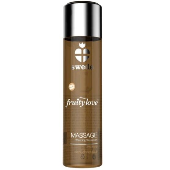 SWEDE Fruity Love Warming Effect Massage Oil - Chocolate Intenso 60ml