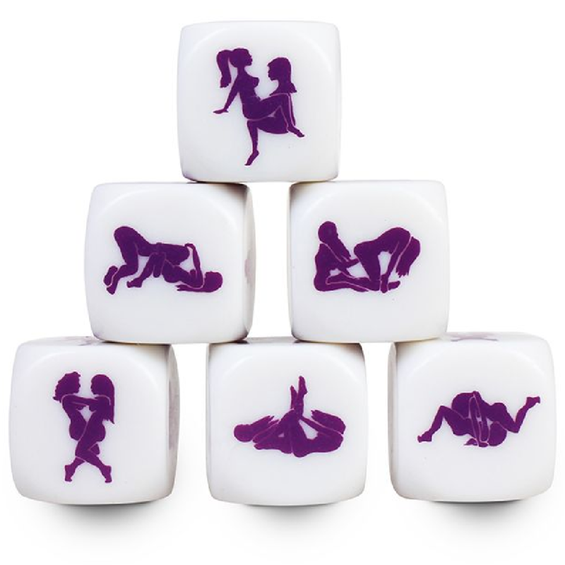 Secretplay Dice Kamasutra Lesbian 25 mm - Juego de Dados
