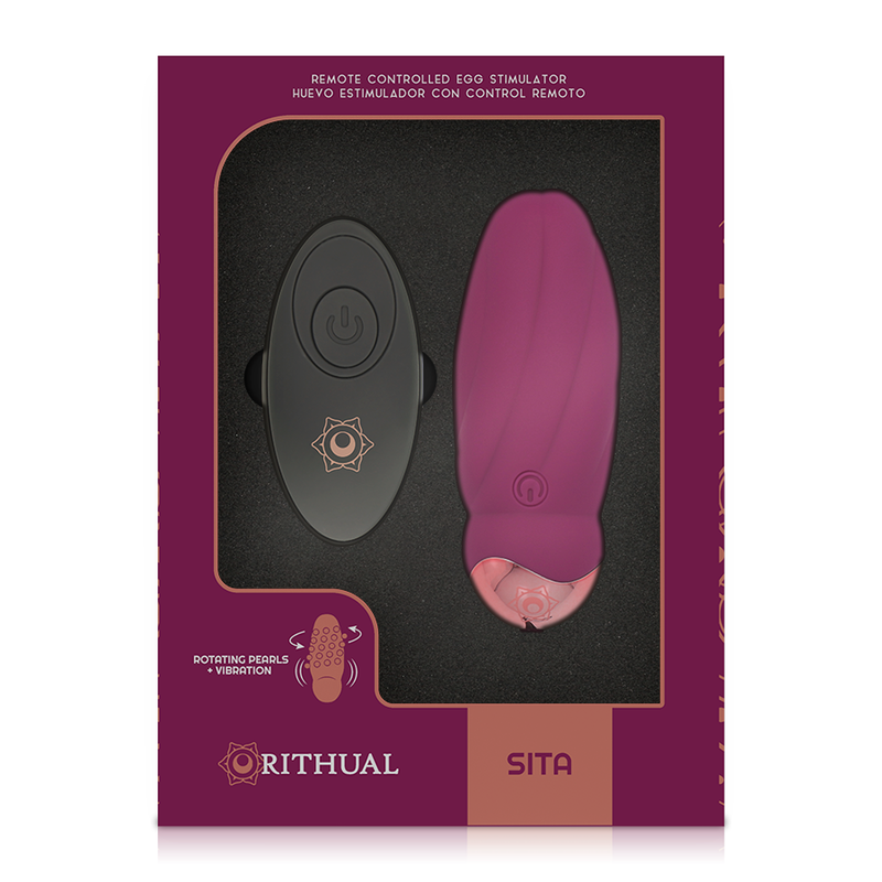 Rithual Sita Egg - Control Remoto con Rotación y Vibración