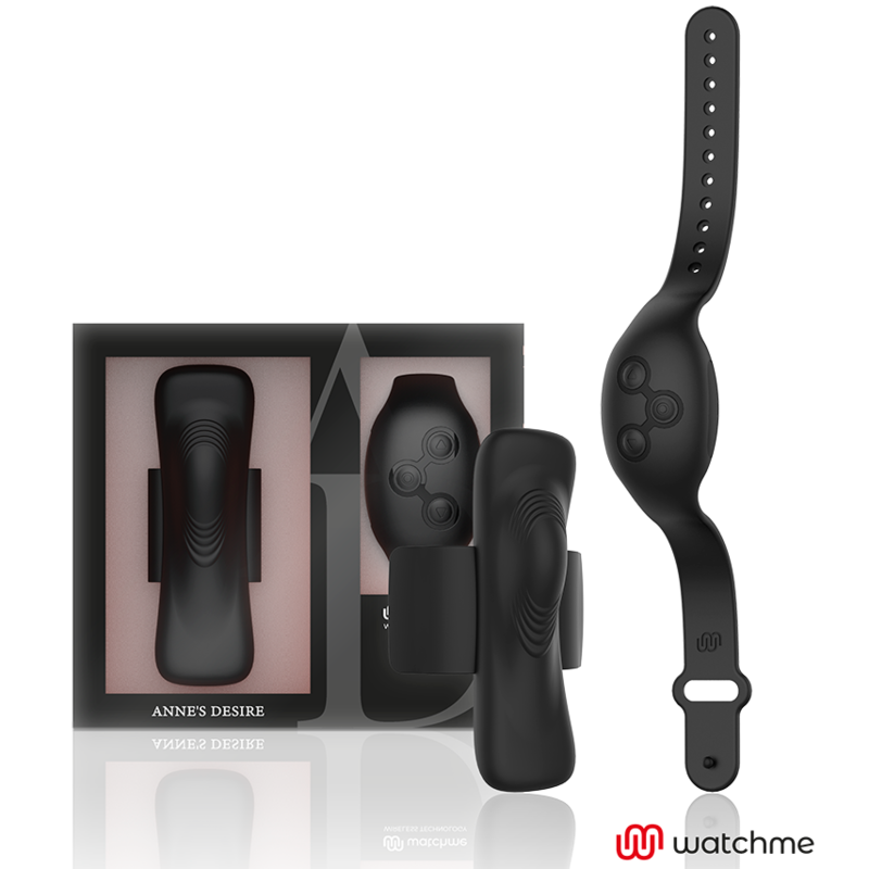 Anne's Desire Panty Pleasure WatchMe Black - Vibrador con Control Remoto