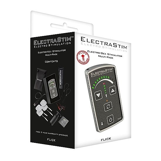 Electrastim Flick Stimulator Multi-Pack - Kit Completo Electrosexo