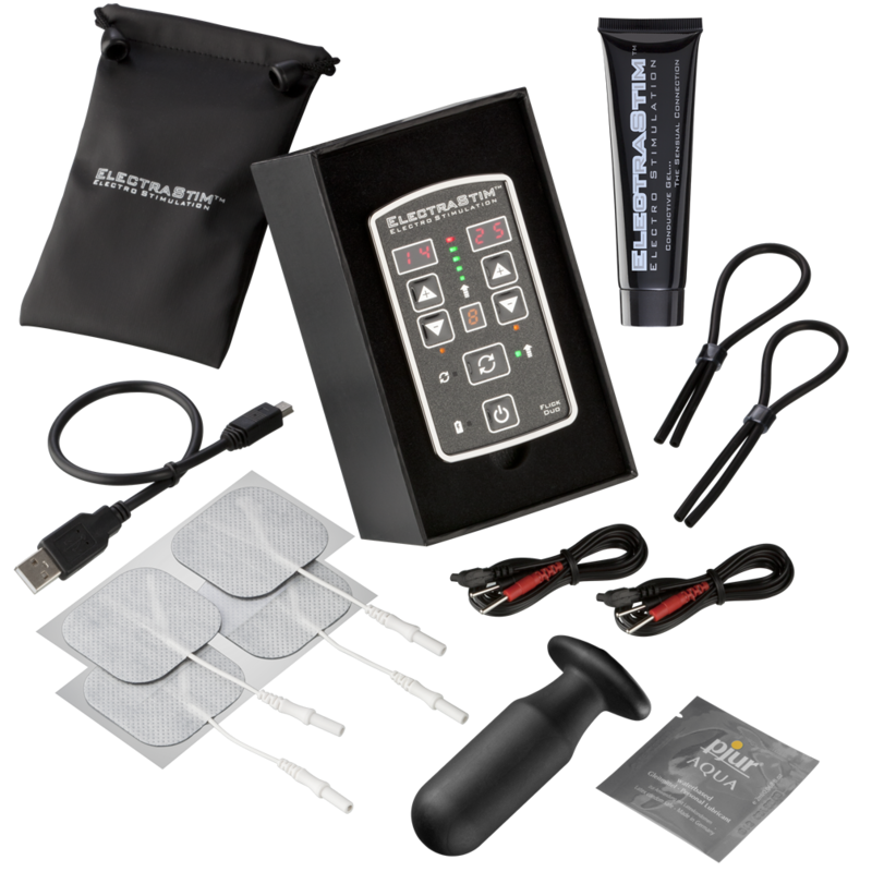 Electrastim Flick Duo Stimulator Multi-Pack - Estimulador Eléctrico BDSM