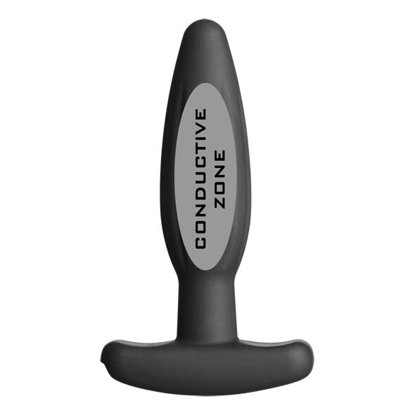 ElectraStim Silicone Black Rocker Butt Plug Small - Estimulación Anal