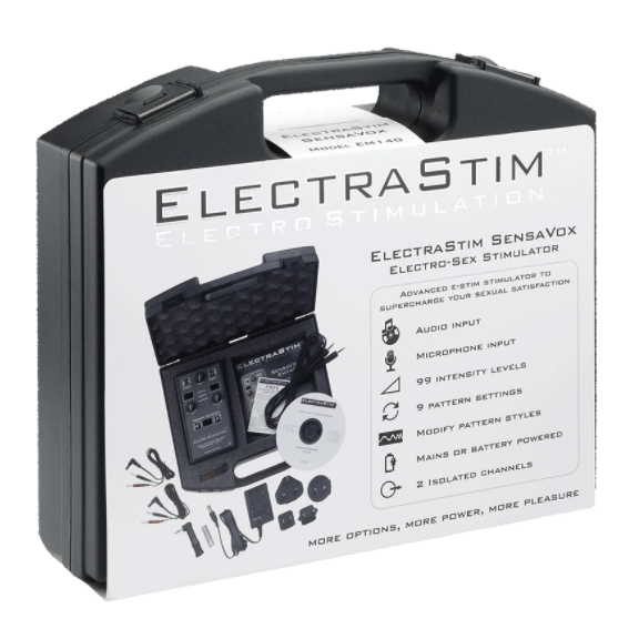 ElectraStim SensaVox - Estimulador Eléctrico Doble Canal de Alto Rendimiento