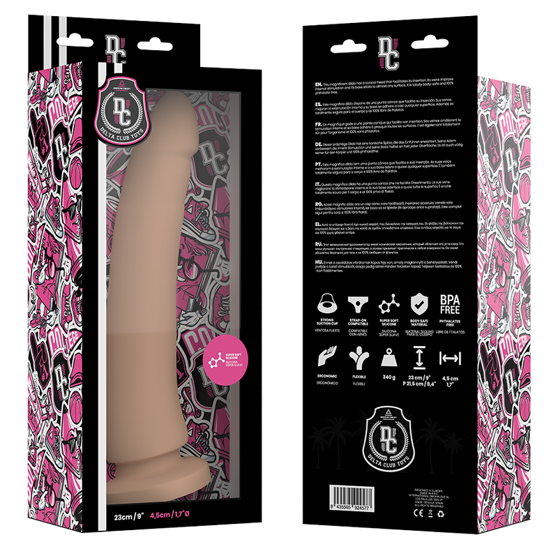 Dildo Medical Silicone Delta Club 23 cm
