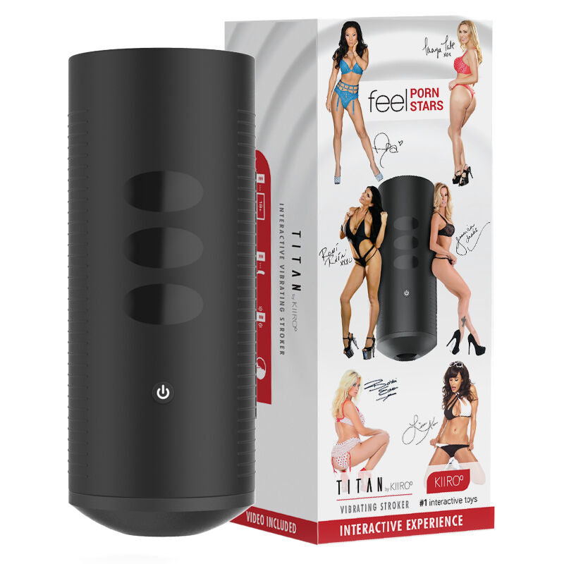 KIIROO Titan - Masturbador Interactivo con Tecnología de Vibración Avanzada