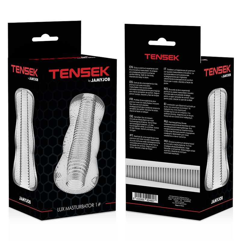 JAMYJOB Extreme Tensek 1 Masturbador Transparente