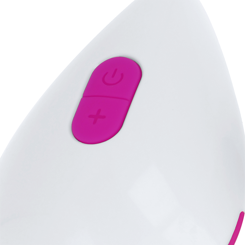 Ohmama Textured Vibrating Egg 10 Modos Control Remoto Púrpura