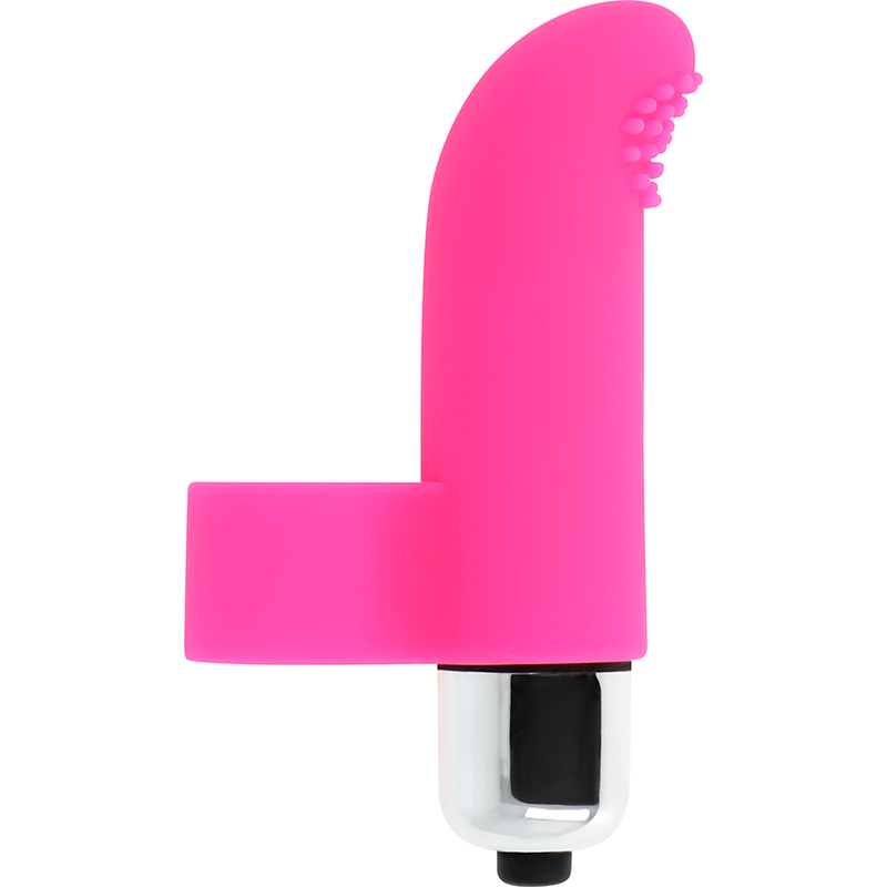 OHMAMA Textured Vibrating Thimble - Estimulador de 8 cm