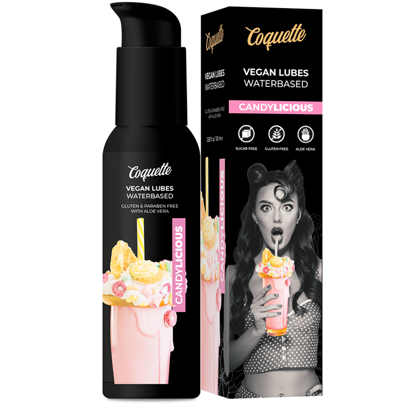 Coquette Chic Desire - Lubricante Premium Vegano 100ml Candylicious