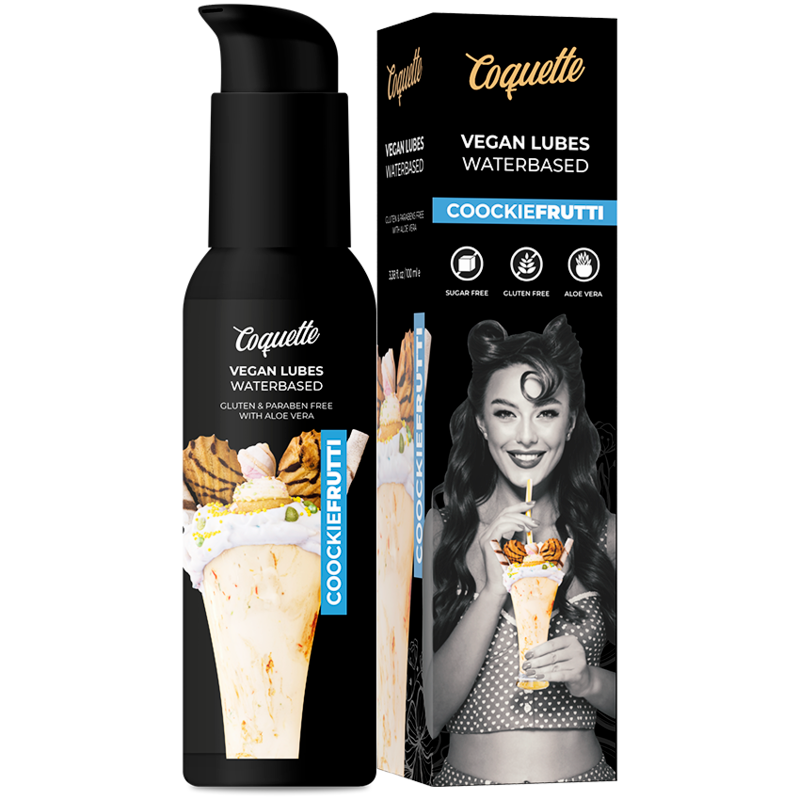 Coquette Chic Desire Lubricante Vegano 100ml Sabor Cookie Frutti
