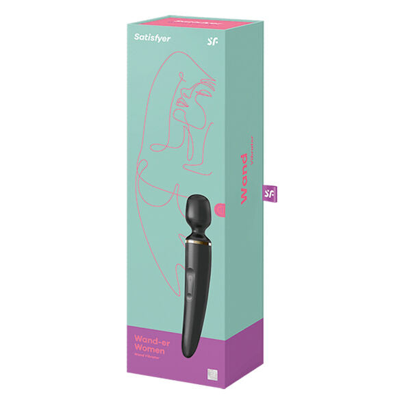 Satisfyer Wander Woman Black - Vibrador Wand XXL Sumergible