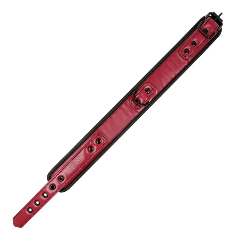 Collar Cadena Neopreno Fetish Submissive Dark Room