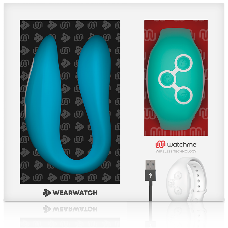 Wearwatch Dual Technology Vibrador Control Remoto Índigo