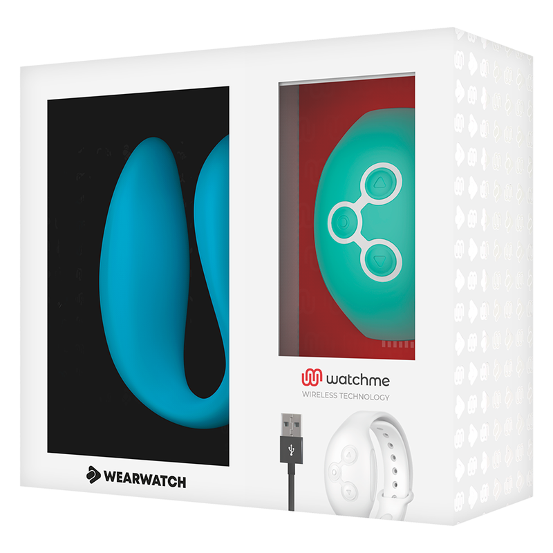 Wearwatch Dual Technology Vibrador Control Remoto Índigo