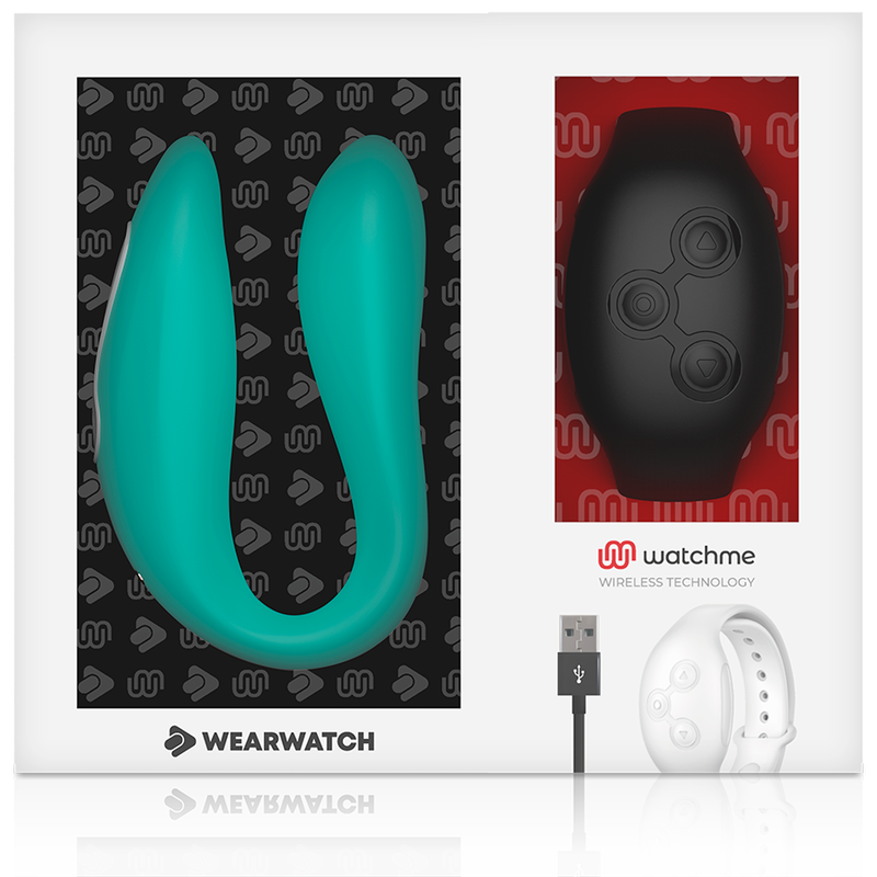 Wearwatch Dual Technology Vibrator Remote Control Aquamarine