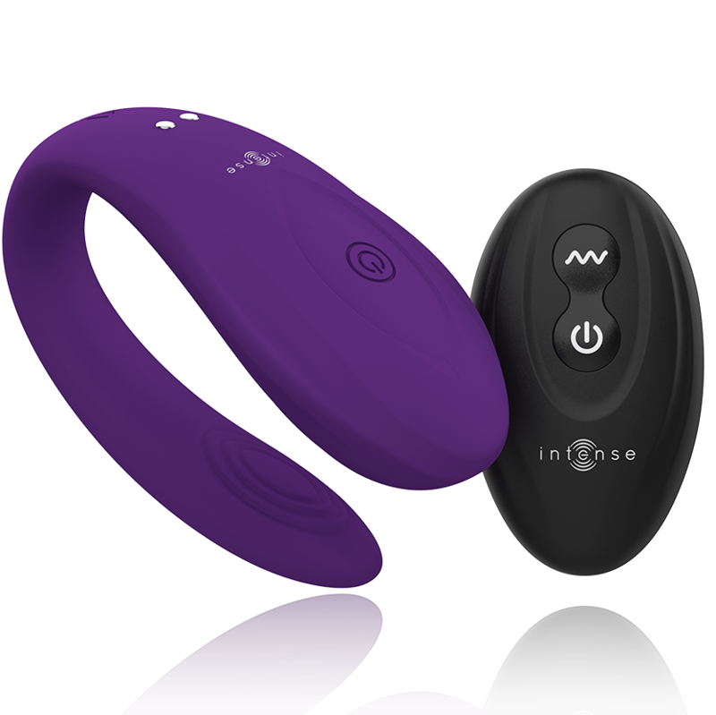 Intense Bruno Partner Double Lilac - Vibrador para Parejas con Control Remoto