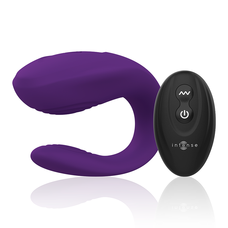 Intense Bruno Partner Double Lilac - Vibrador para Parejas con Control Remoto