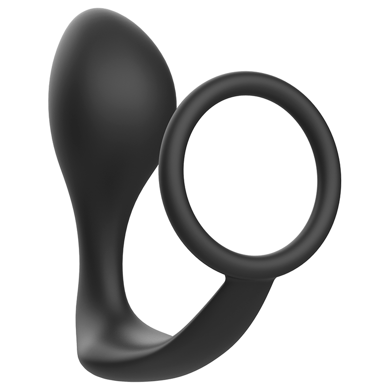 Plug Anal ADDICTED TOYS con Anillo de Silicona - Estimulación Ergonómica