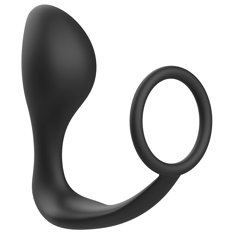 Plug Anal ADDICTED TOYS con Anillo de Silicona - Estimulación Ergonómica