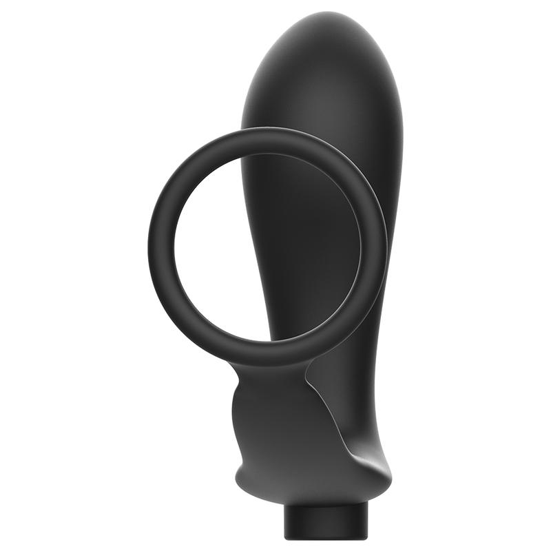 Anillo Peneano con Plug Anal y Mando a Distancia Recargable - Addicted Toys