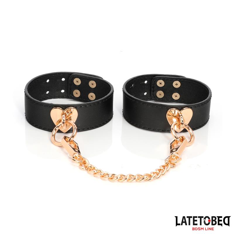 Kit Bondage de 8 Pz Cuero con Maletín de Almacenaje
