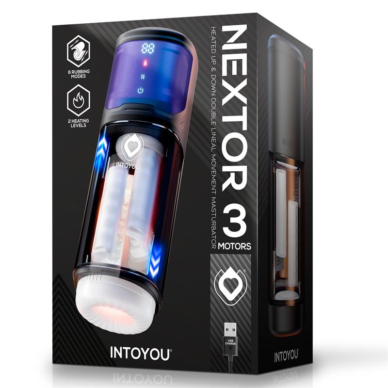 Nextor Masturbador Automático Avanzado, Función Fricción y Calor